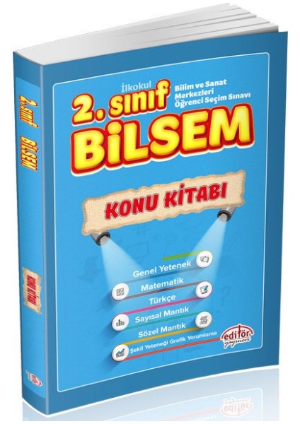 2. Sınıf Bilsem Hazırlık Kitapları Seti 3'lü Set