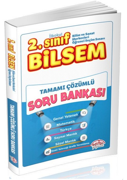 2. Sınıf Bilsem Hazırlık Kitapları Seti 3'lü Set