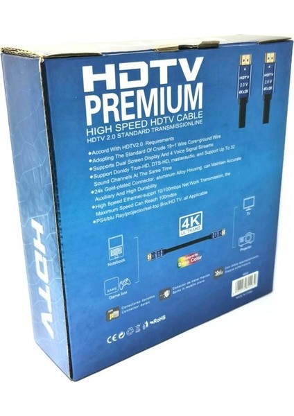 4K Ultra Hd HDMI Kablo - 5m