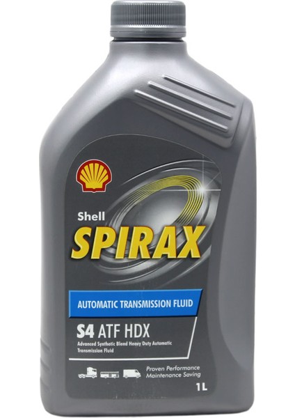 Spirax S4 Atf Hdx 1 Lt Otomatik Transmisyon Sıvısı