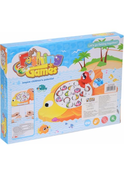 Fishing Games Kutulu Pilli Balık Tutma Oyunu