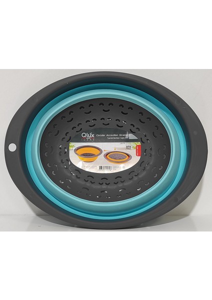 Oval Akordiyon Süzgeç 23CMX30CM