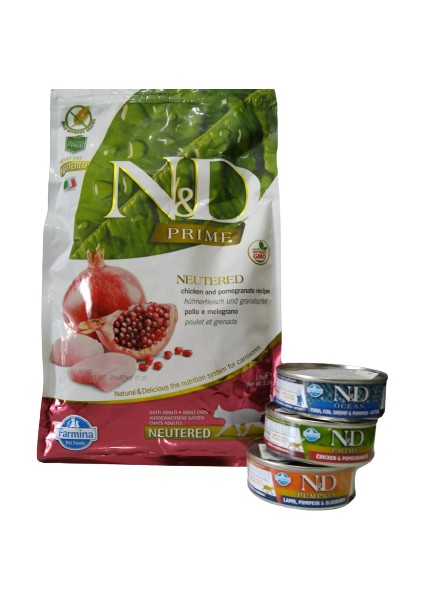 Nd Prime Kısır Kedi Maması