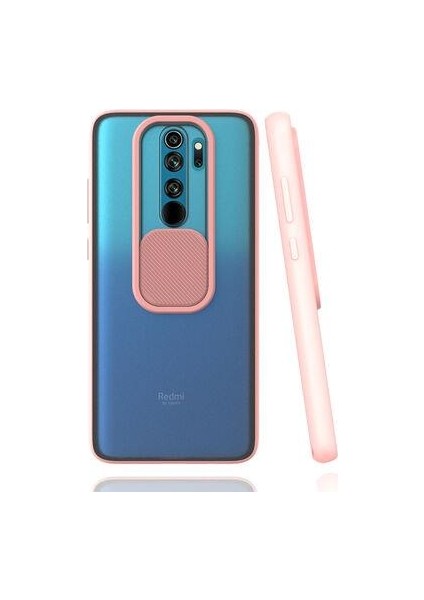 Redmi Note 8 Pro Kılıf Kamera Korumalı Mat Yüzey Lensi Kapak
