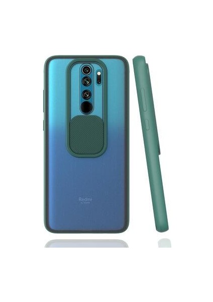 Redmi Note 8 Pro Kılıf Kamera Korumalı Mat Yüzey Lensi Kapak