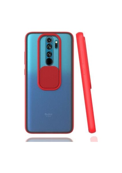 Redmi Note 8 Pro Kılıf Kamera Korumalı Mat Yüzey Lensi Kapak