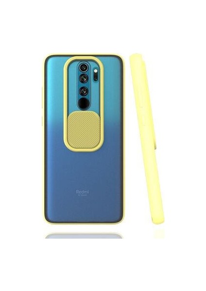 Redmi Note 8 Pro Kılıf Kamera Korumalı Mat Yüzey Lensi Kapak