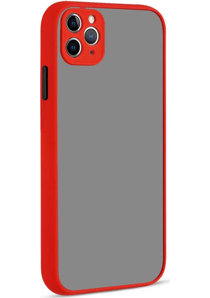 Apple iPhone 11 Pro Max Kılıf Kamera Korumalı Mat Sert Lüx Rubber