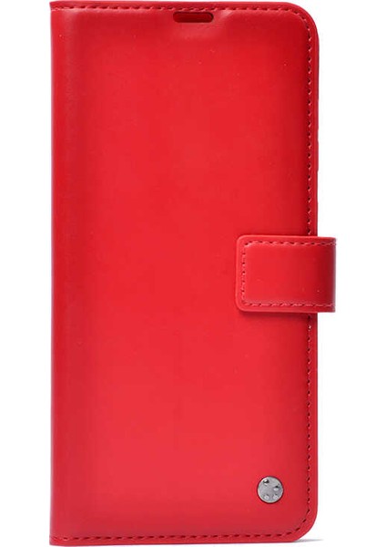 Galaxy A21S Standlı Kapaklı Cüzdanlı Kopçalı Kılıf