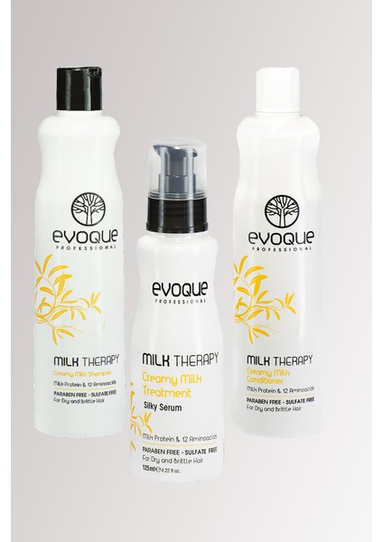 Sülfatsız Şampuan 400 ml + Saç Kremi 400 ml + Saç Serumu