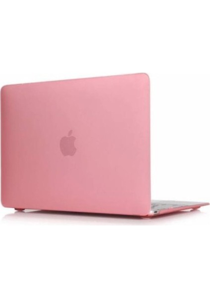 Macbook Air 13.3" Air A2179 Kılıf 2in1 Mat Doku Case 2020 Pembe