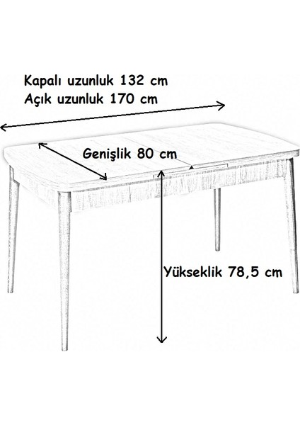 Lüks Barok Mutfak Masası ve 4 Polo Sandalye Takımı indirimleri