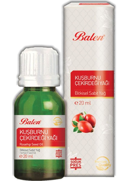 Kuşburnu Çekirdeği Yağı Doğal,katkısz Soğuk Pres 20 ml x 2