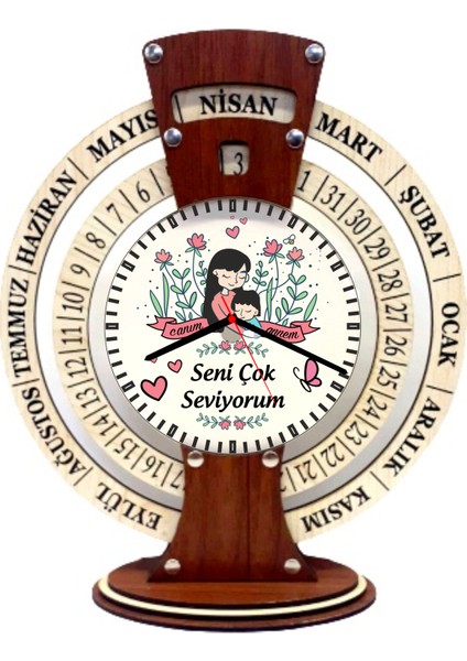 Sonsuz Maya Takvimli Saat Canım Annem