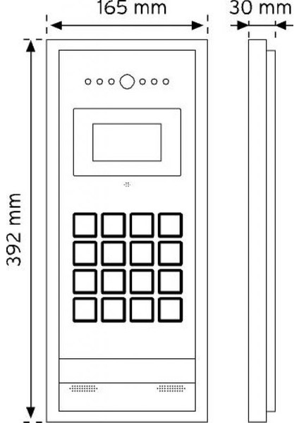 Na-De Nade D28AC Digital Kameralı Panel