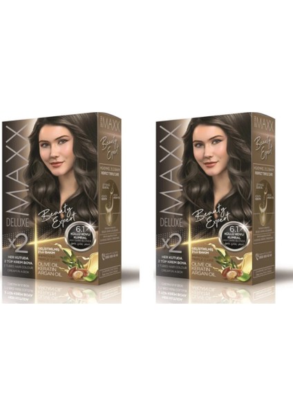 6.1 Küllü Koyu Kumral Saç Boyası x 2