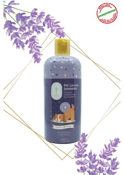 Gallipoli Lavender Lavanta Yağlı Pet Şampuanı 400 ml 10 Adet