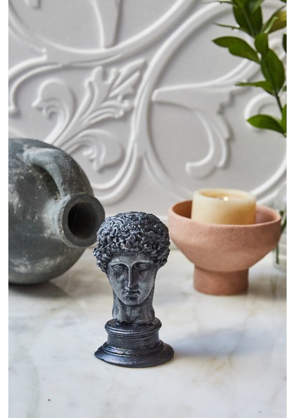 Dekoratif Yunan Hermes Büst (7)