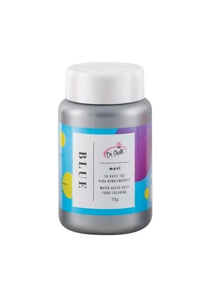 75 gr Su Bazlı Mavi Boya