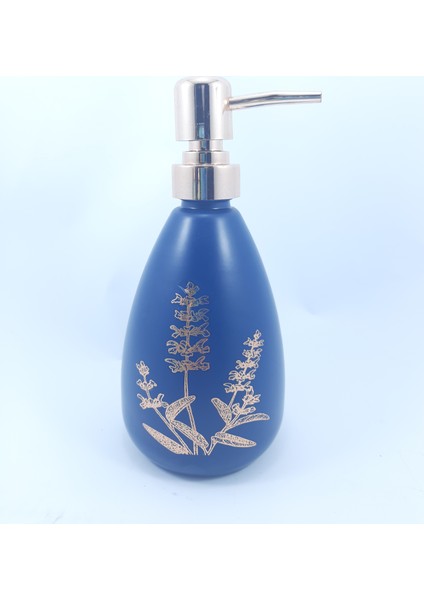 Cam Sabunluk Mavi 410 ml