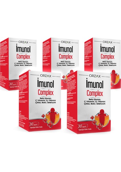 Imunol Complex 30 Kapsül x 5 Adet
