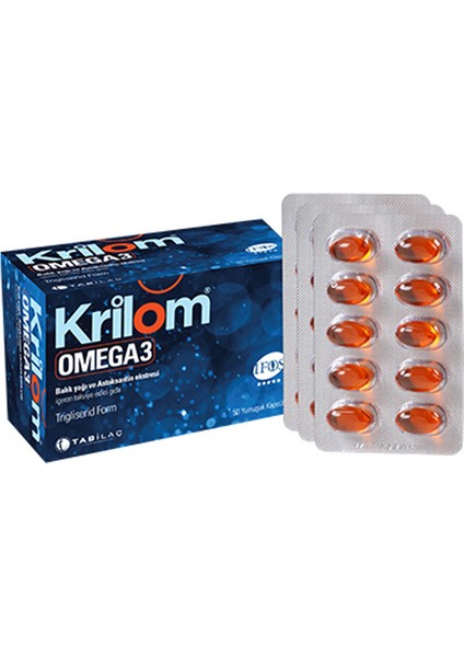 Krilom Omega 3 50 Kapsül