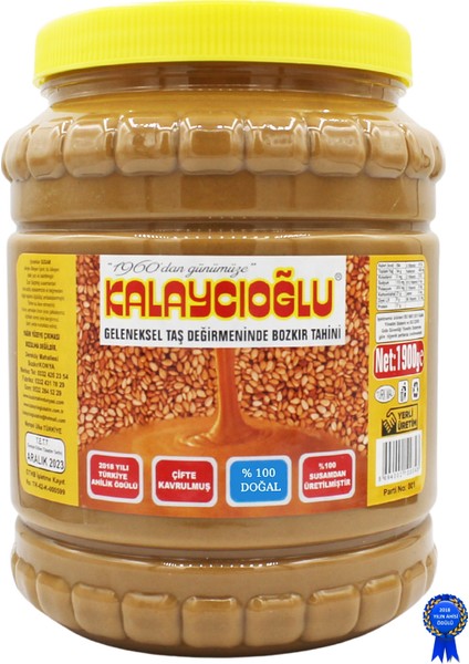 Kepekli Tahin 1900 gr