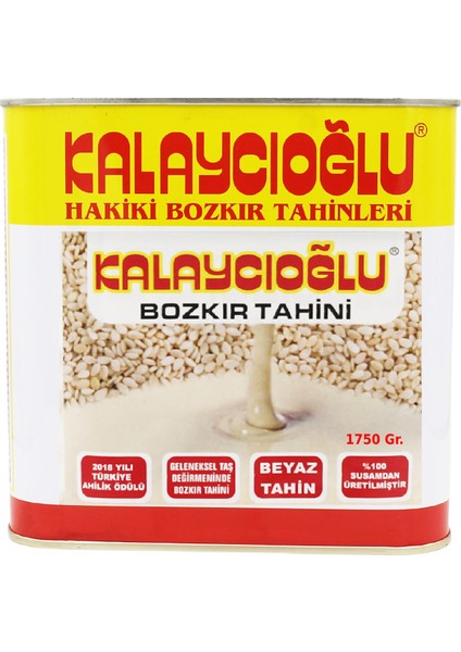 Beyaz Tahin 1750 gr Teneke