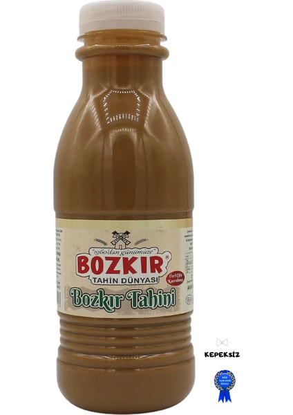 Bozkır Tahin Dünyası Kepeksiz Tahin 500 gr