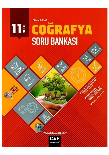 Çap Yayınları 11. Sınıf Coğrafya Anadolu Soru Bankası