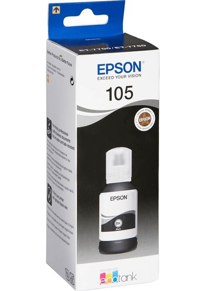 105 T00Q140 Ecotank Bk Ink Bottle