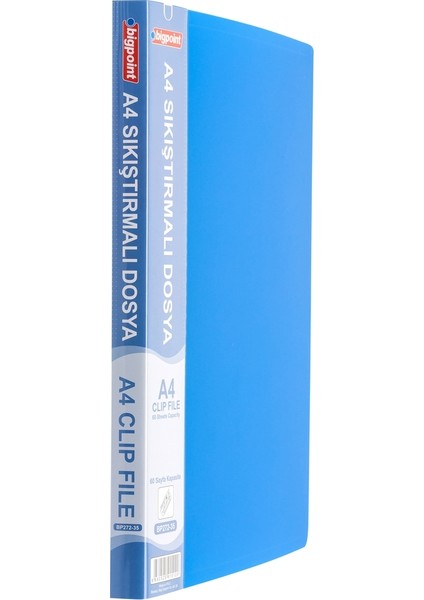 Bp272-35 Sıkıstırmalı Dosya Mat Mavı