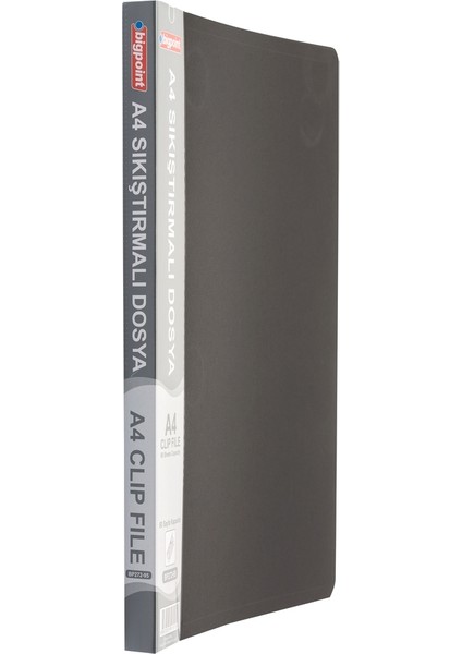 Bp272-95 Sıkıstırmalı Dosya Mat Sıyah