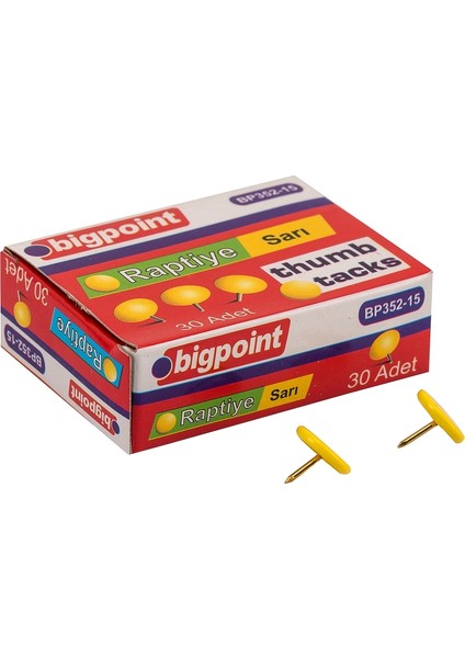 Renkli Raptiye Sarı