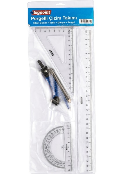 362 Pergelli Çizim Seti 30 Cm. Bp36200