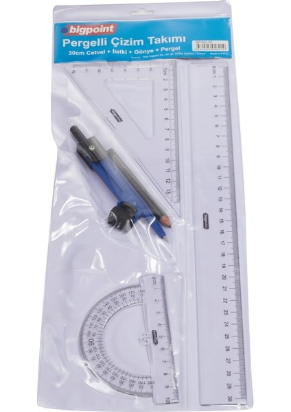 362 Pergelli Çizim Seti 30 Cm. Bp36200 modelleri