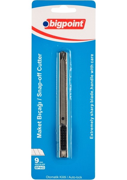 Bp443 Maket Bıcagı Dar Metal Cep Tıpı