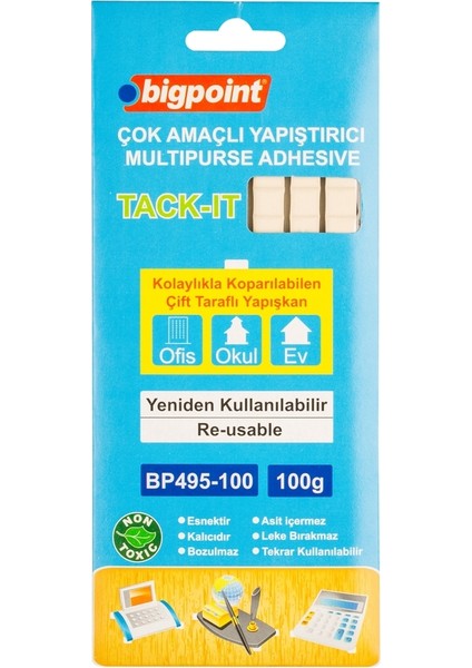 Patafix Tack-İt Hamur Yapıştırıcı Bp495-100