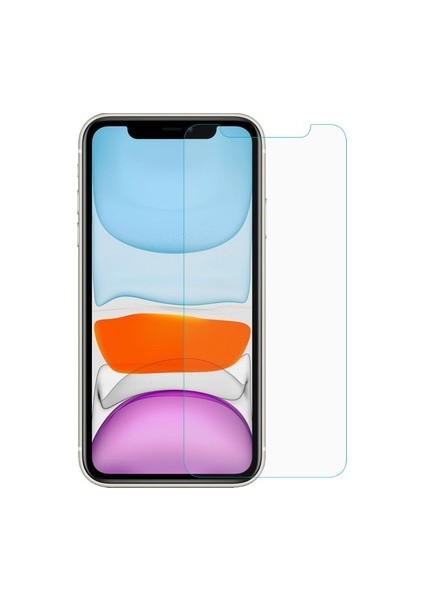 Apple iPhone 11 Temperli Ekran Koruyucu Kırılmaz Cam Ekonomik 3 Adet Şeffaf