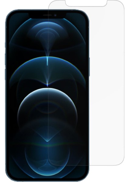 Apple iPhone 12 Pro Max Temperli Ekran Koruyucu Kırılmaz Cam Ekonomik 3 Adet Şeffaf