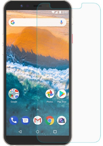General Mobile Gm6 Temperli Ekran Koruyucu Kırılmaz Cam Ekonomik 5 Adet Şeffaf