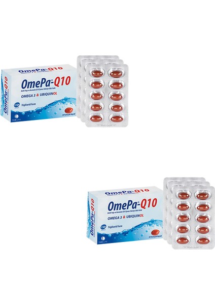 Omepa Q10 30 Kapsül x 2 Adet
