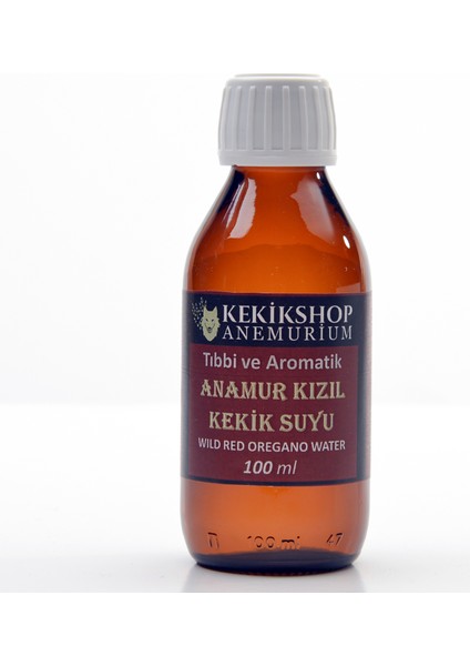 Kekik Suyu 100ml Anamur Yumuşak Içim Kızıl Kekik Suyu