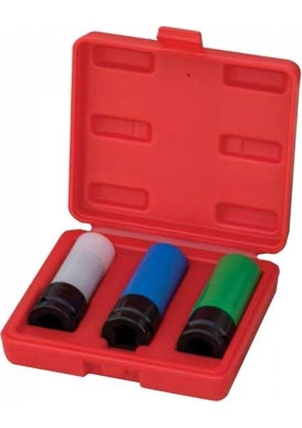 Izeltaş 1/2\'\' Alaşımlı Jant Lokma Takımı (3 Parça, Mm)