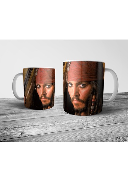 Johnny Depp Kupa Bardak Model 1