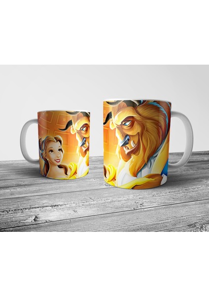 The Beauty And The Beast Kupa Bardak Model 3 fiyatları