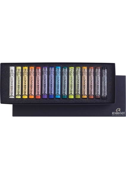 : Soft Pastel Boya : Starter Set : 15 Renk Tam Boy