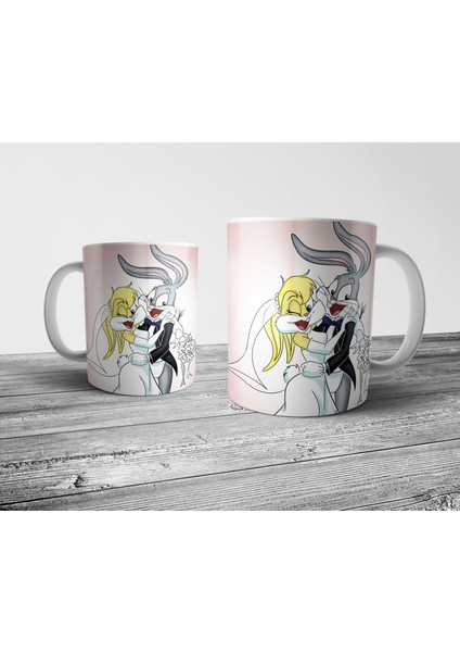 Bugs ve Lola Bunny Kupa Bardak Model 2 fiyatları