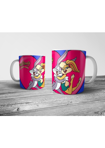 Bugs ve Lola Bunny Kupa Bardak Model 6 fiyatları