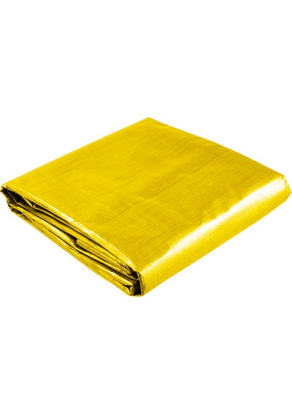Sarı Branda Çadır 3x8 M Su Geçirmez Pvc Tente Gölgelik Koruma